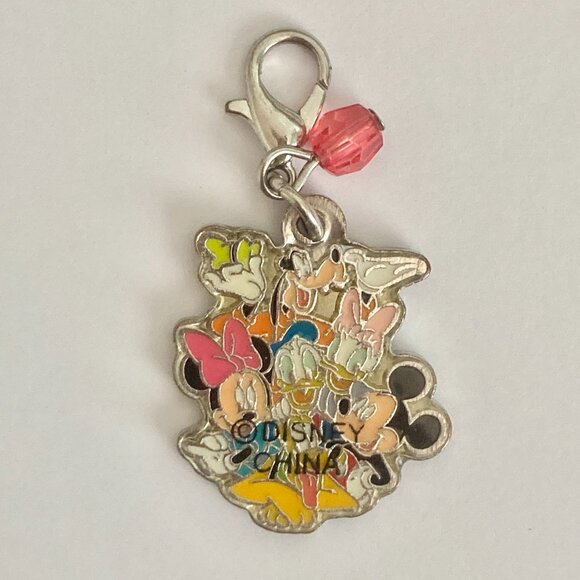 Vintage Disney Fabulous Fab 5 Charm Mickey Minnie Goofy Pluto Donald Daisy Duck - Picture 4 of 7